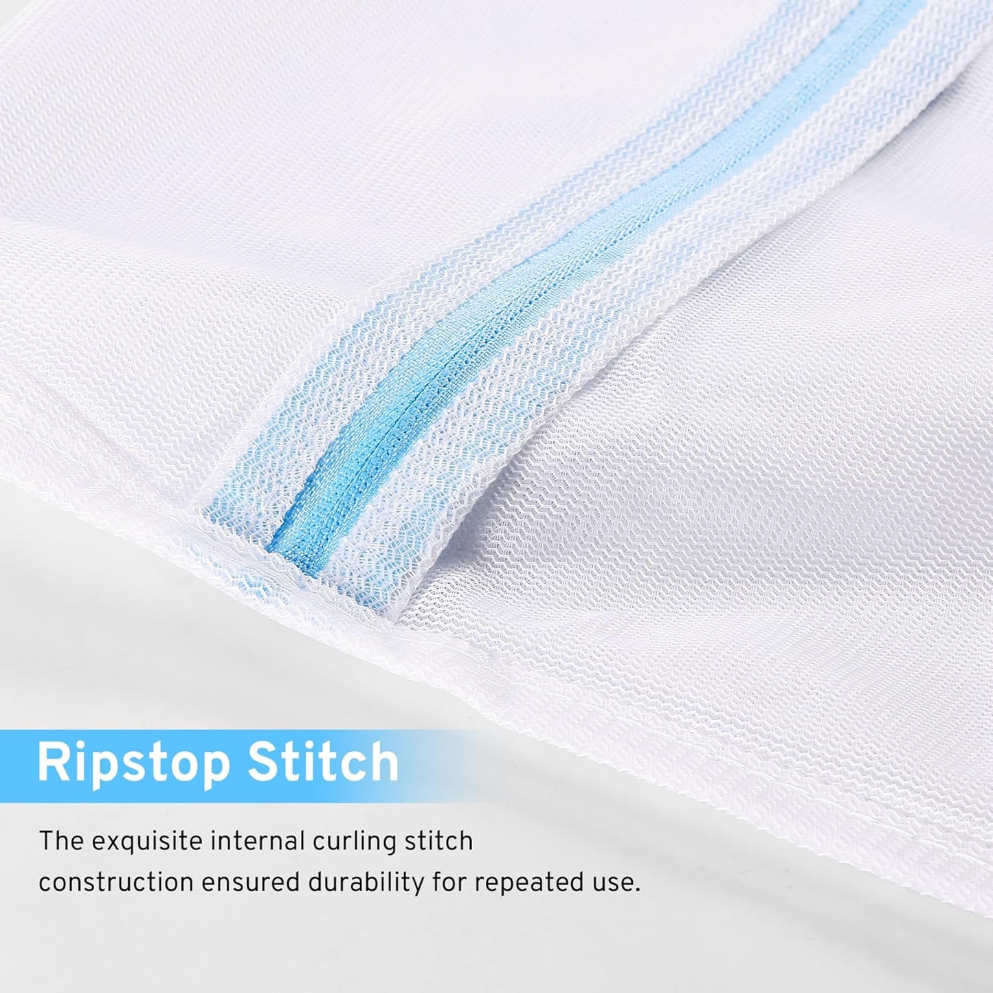 4 Pcs Mesh Laundry Bags Set for Delicates with AUTO-Lock Zipper, Lingerie Bags for Washing Delicates, Laundry Bags Mesh Wash Bags, Delicates Laundry Bag for Jeans,Blouse,Stocking,Bra(XL, 24" x 20")