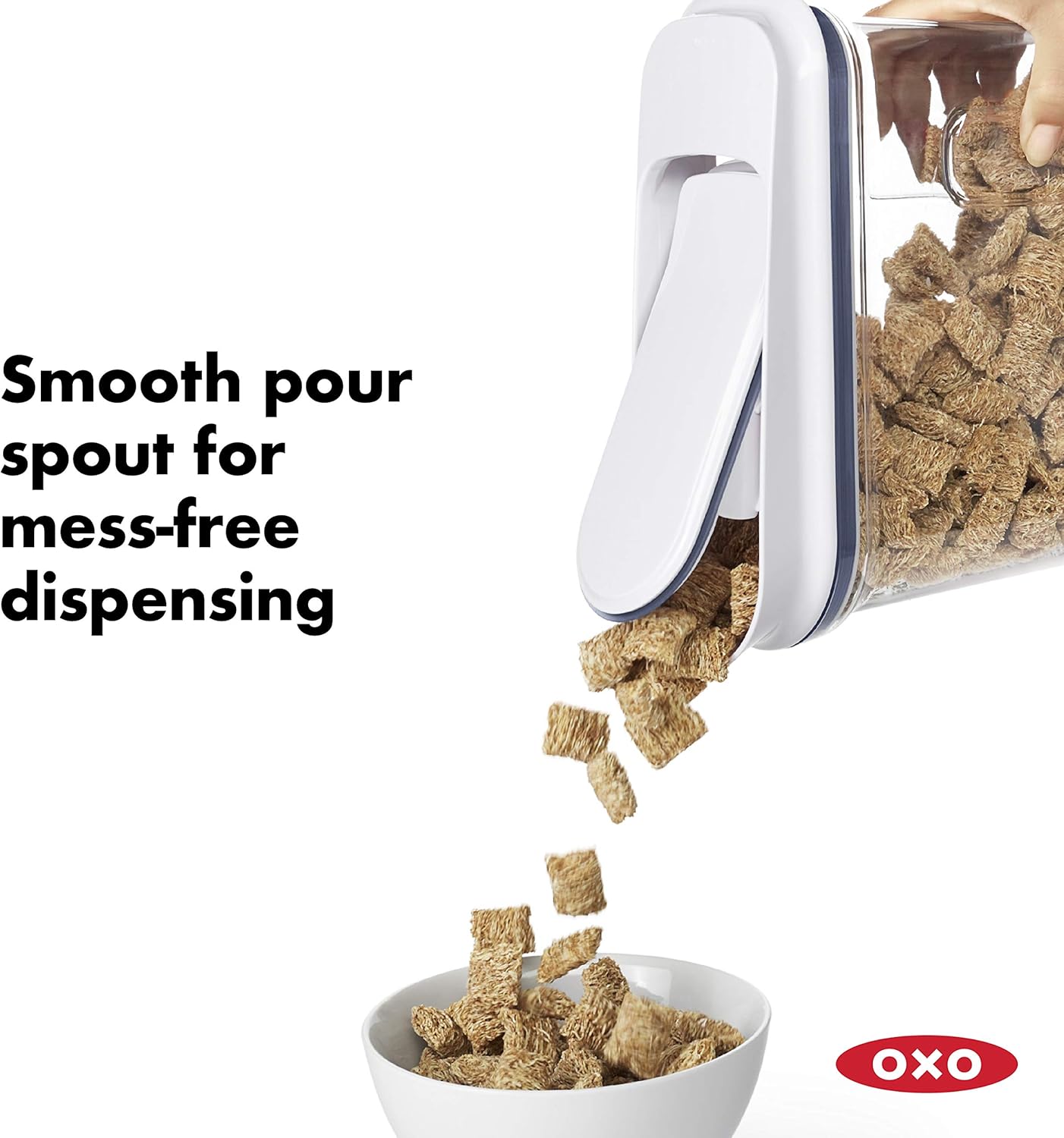 OXO Good Grips Airtight POP Small Cereal Dispenser (2.5 Qt),2.5qt,2.5 Qt - Granola