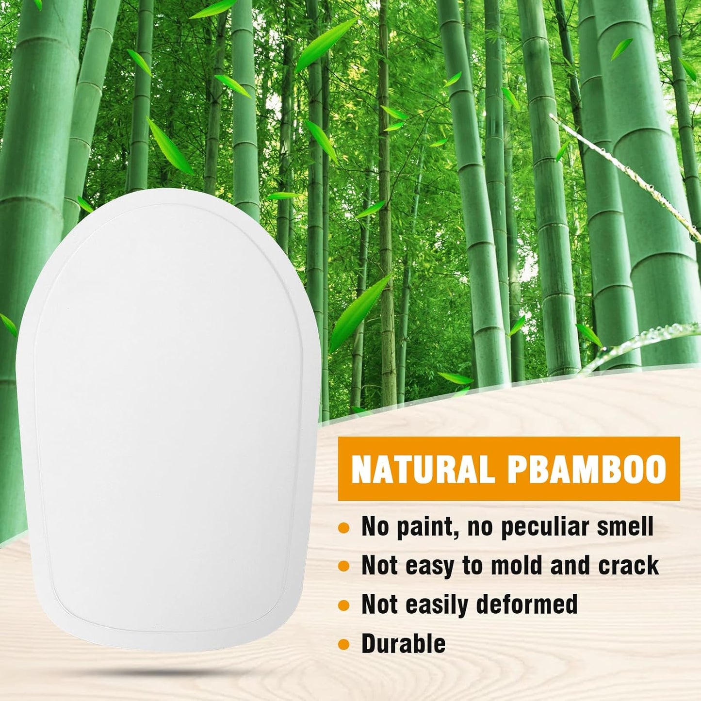 Compatible with Kitchen aid 4.5-5 Qt Bamboo Mixer Slider - Appliance Slider for Tilt Head Kitchen aid Stand Mixer, Kitchen Countertop Storage Mover Sliding Tray for Kitchen aid 4.5-5 Qt White