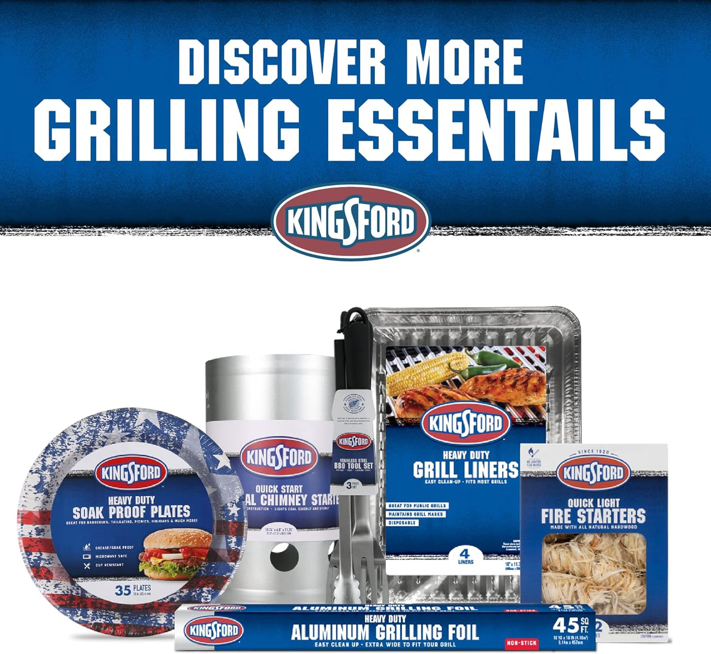 Kingsford Heavy Duty Spray-On Grill Cleaner | Cuts Through Grease and Grime on Contact | Makes Grill Cleaning Effortless, Great for Grills or Ovens | 14.5 ounces - 6 Pack
