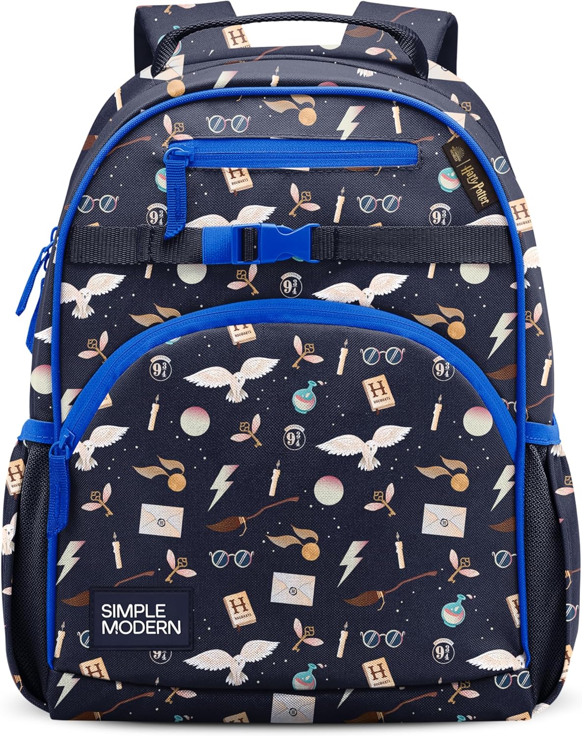 Simple Modern Large Harry Potter Kids Backpack for School Girls and Boys | Elementary Backpack for Teen | Fletcher Collection | Kids - 16" tall | Harry Potter Magical Mashup