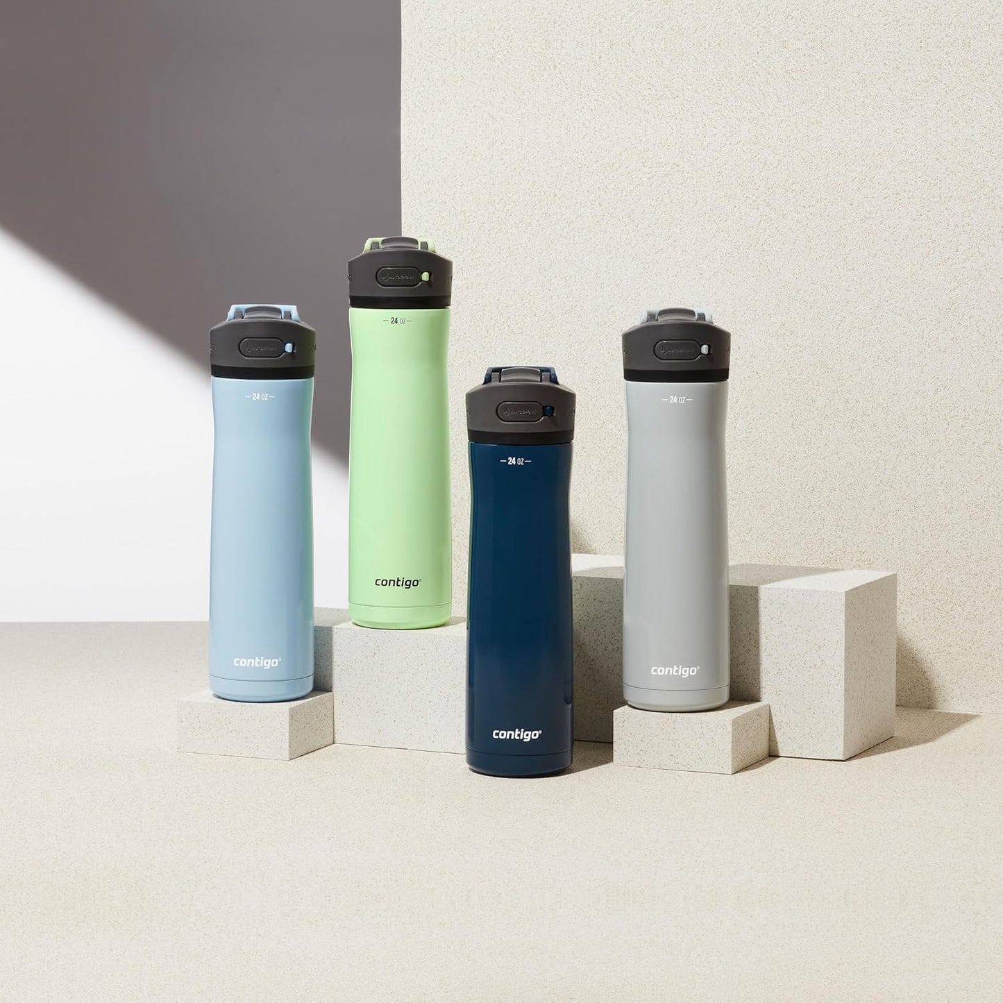 Contigo Ashland 2.0 Water Bottle with AUTOSPOUT Lid 24oz. Licorice