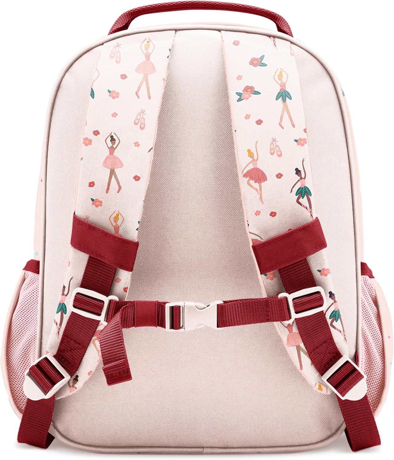 Simple Modern Large Kids Backpack for School Girls and Boys | Elementary Backpack for Teen | Fletcher Collection | Kids - 16" tall | Pink Ballerina