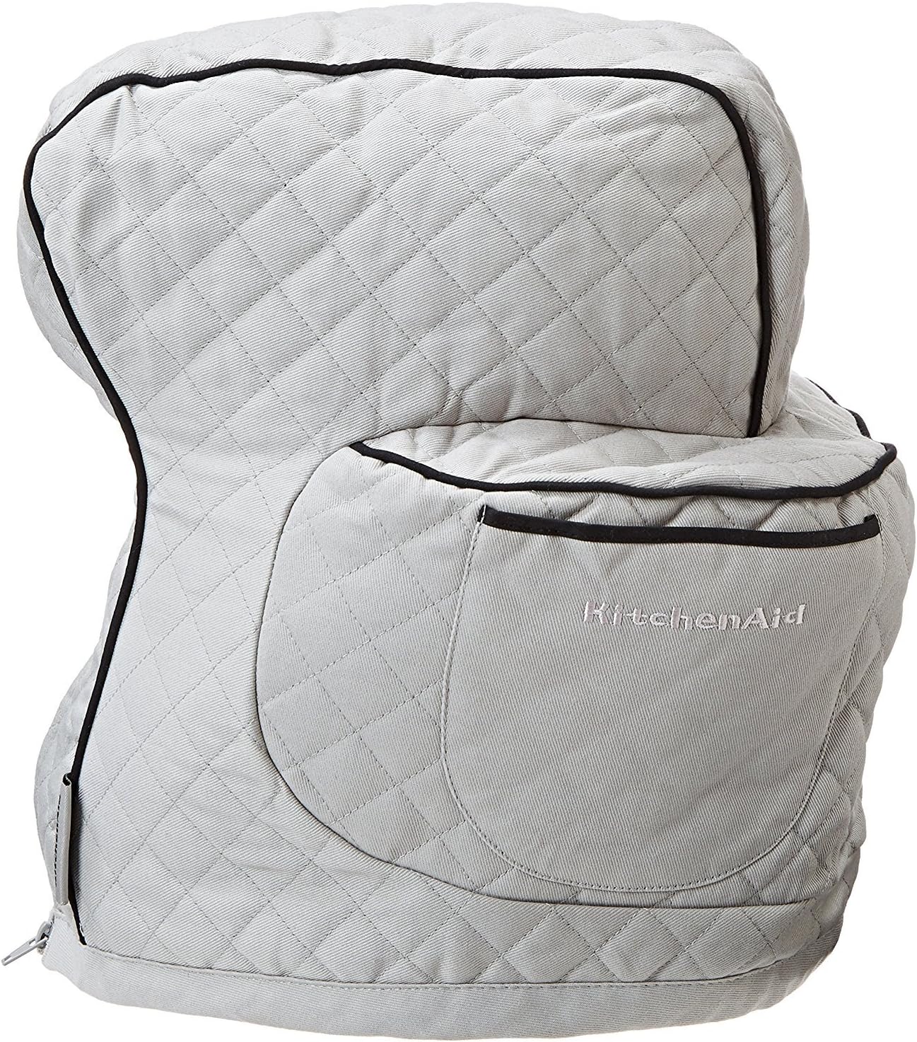 KitchenAid KSMCT1SF Fitted Stand Mixer Cover, Silver Frost