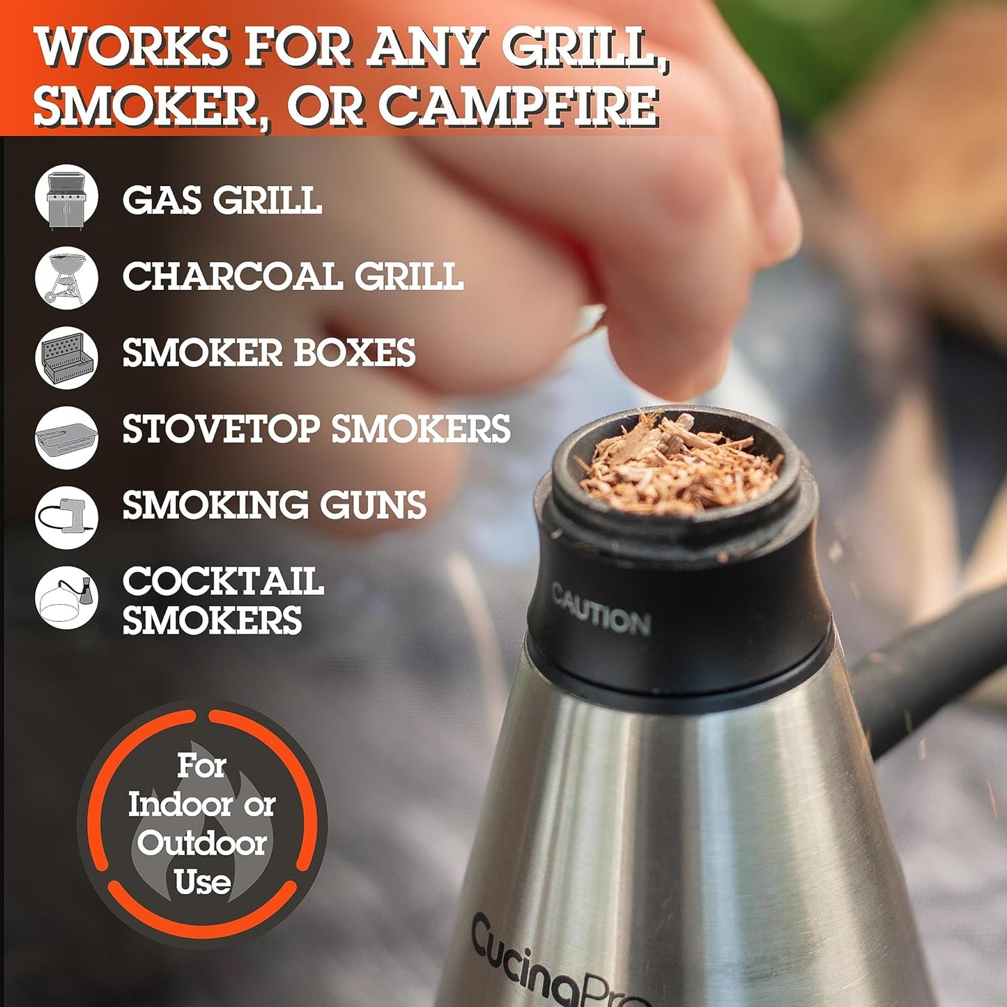 Camerons All Natural Extra Fine Mesquite BBQ Wood Chips, 4 Pack -260 Cu. In. Bag, Approx 2 lbs ea- Kiln Dried Sawdust Shavings for Cocktail Smoking Guns, Smokers, Smoke Boxes - Barbecue Grilling Gifts